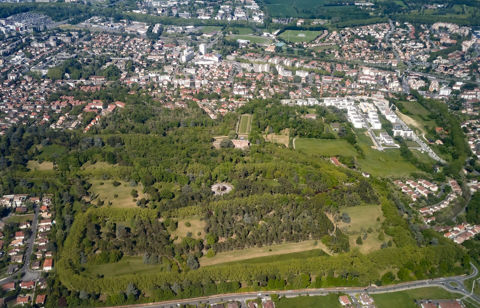 Photo d'illustration : Ramonville-Saint-Agne, vue aérienne